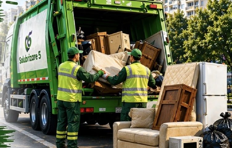 Mâine, cetățenii din Sectorul 5 pot scăpa gratuit de deșeurile voluminoase