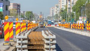 PMB anunţă că începe montarea şinelor de tramvai în Prelungirea Ghencea