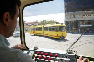 parada tramvaielor STB
