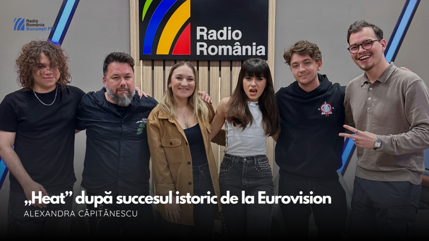 Alexandra Căpitănescu a lansat „Heat”, după succesul istoric de la Eurovision 2026