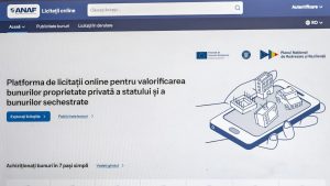 Licitații online pentru bunurile confiscate de ANAF – oricine poate participa! AUDIO