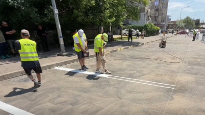 Noi locuri de parcare pentru comercianți, amenajate în spatele Pieței Rahova
