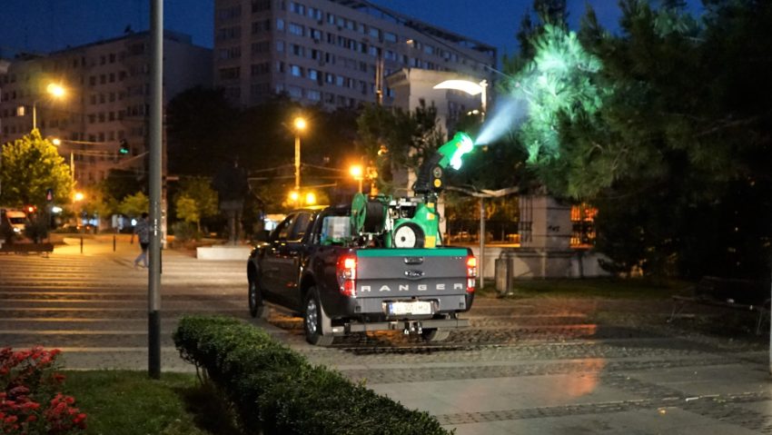 Primul tratament de combatere a țânțarilor, în Capitală!
