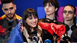 Alexandra Căpitănescu a revenit în țară după participarea la Eurovision