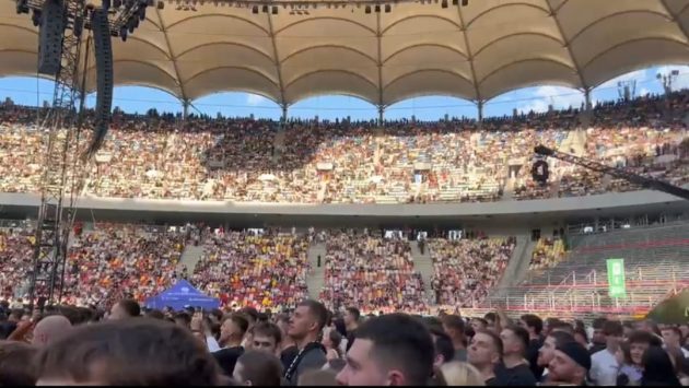 15 cazuri medicale până la ora 20:00, la concertul susținut de MAX KORZH