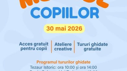Muzeul Naţional de Istorie a României devine pentru o zi Muzeul Copiilor