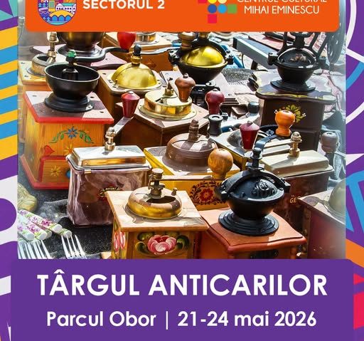 Târgul Anticarilor – de joi până duminică, în Parcul Obor