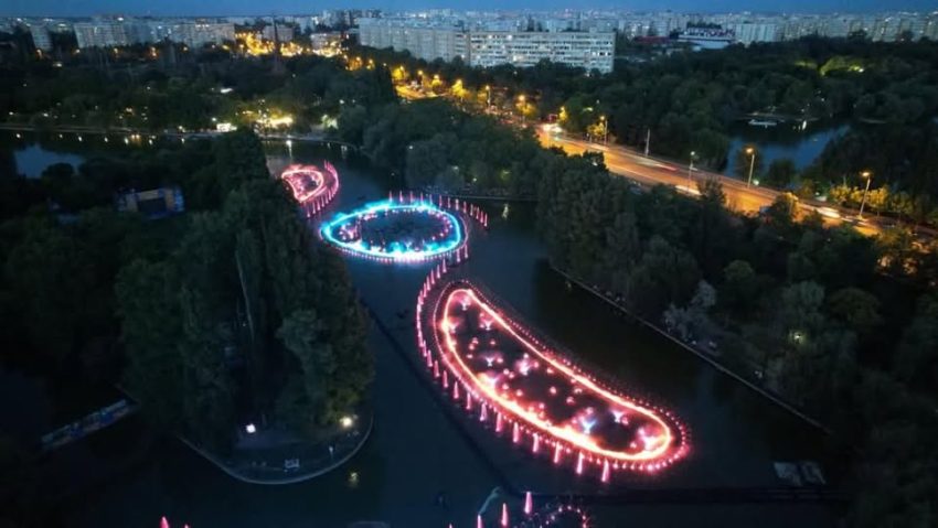 Spectacolele de la fântânile muzicale din Parcul IOR reîncep joi, 4 iunie