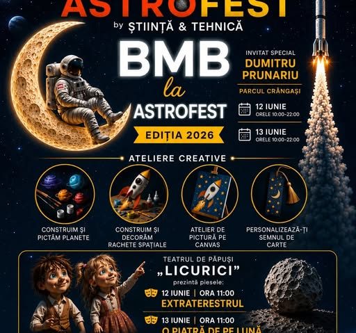 Cel mai mare festival de ştiinţă şi astronomie din România