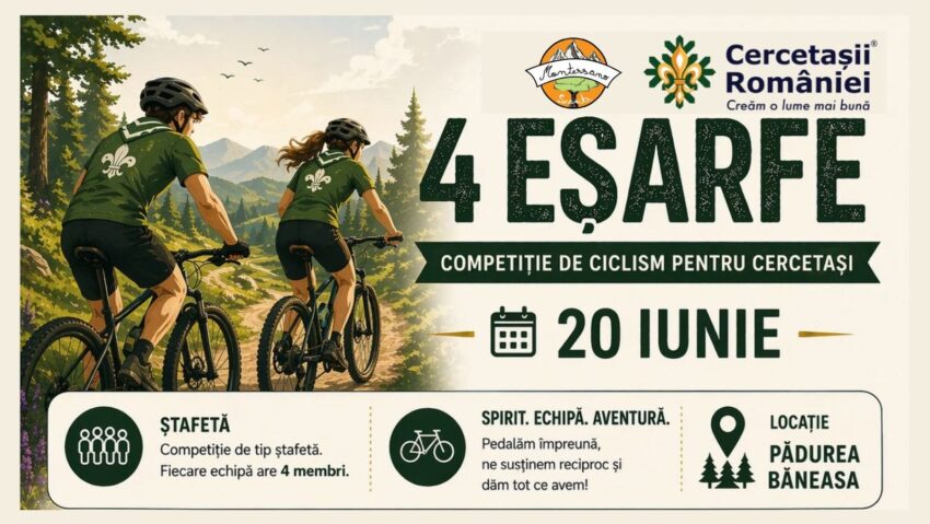 Restricții de trafic pentru cursa ”MTB 4 Eșarfe”
