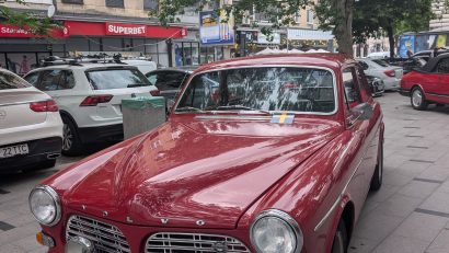 „Mașinile Bucureștilor – Suedezele Orașului”, în Piața Amzei