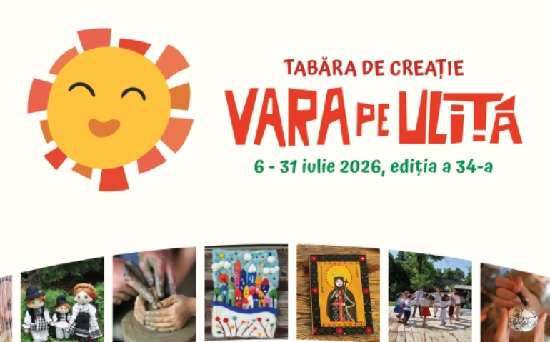 Muzeul Satului deschide înscrierile pentru tabăra de creație “Vara pe uliță”