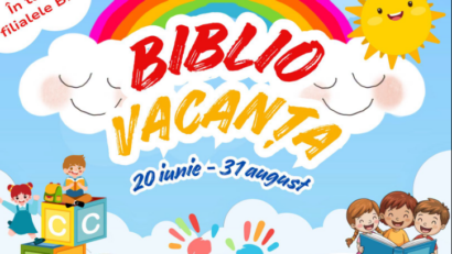 „Bibliovacanța” revine în București. Activități gratuite pentru copii și adolescenți, până la finalul verii