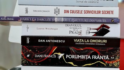 Corint a prezentat cele mai vândute titluri de la Bookfest 2026. „Anatema”, pe primul loc
