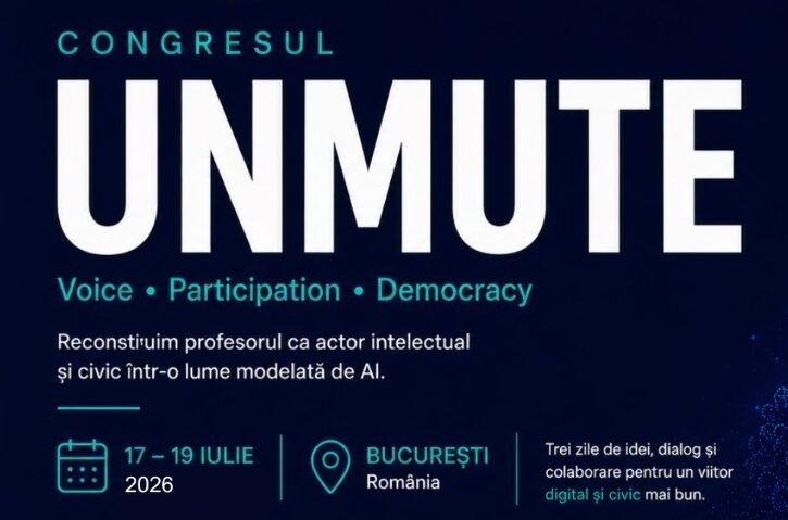 UNMUTE | ICD Congress 2026, pentru școli mai pregătite pentru provocările viitorului