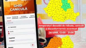 IGSU avertizează: Valul de căldură pune stăpânire pe întreaga ţară