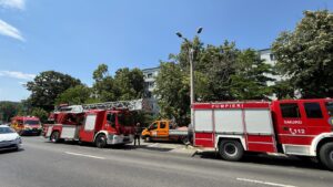 Scurgeri de gaz la o teava, pe strada Postavarul, sector 3