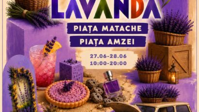 Târguri cu produse pe bază de lavandă, în weekend, în pieţele Amzei şi Matache