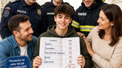 Niciun examen nu merită un copil pierdut. Cea mai mare notă este să ştie că eşti alături de el!