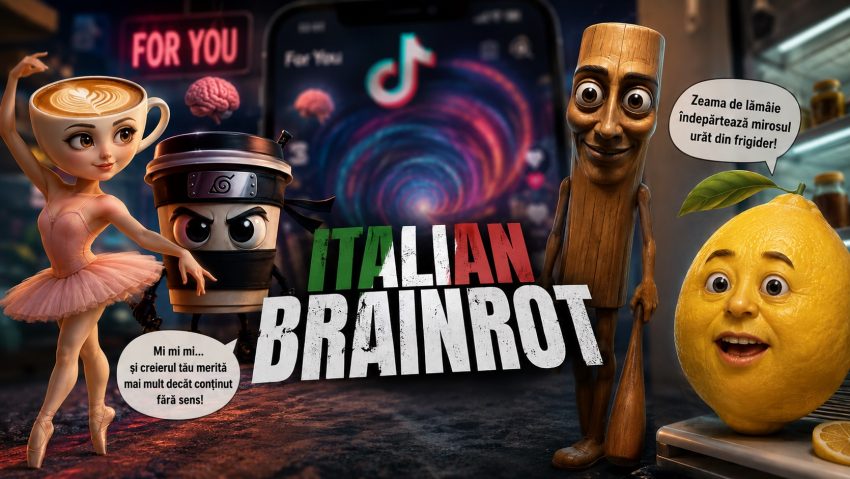 Brainrot 101 – de ce trebuie să dăm scroll când ne apare Tung Tung Sahur pe For You?