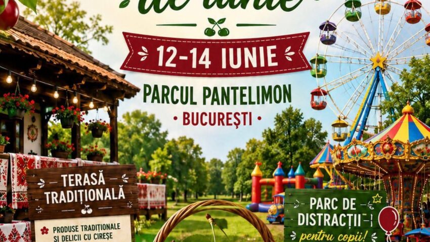 Festivalul Cireşelor şi cel al Plăcintelor Braşovene, în weekend