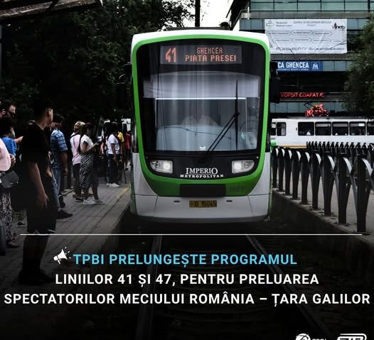 TPBI prelungeşte programul liniilor 41 şi 47