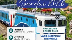 Trenurile Soarelui 2026 au intrat în circulaţie