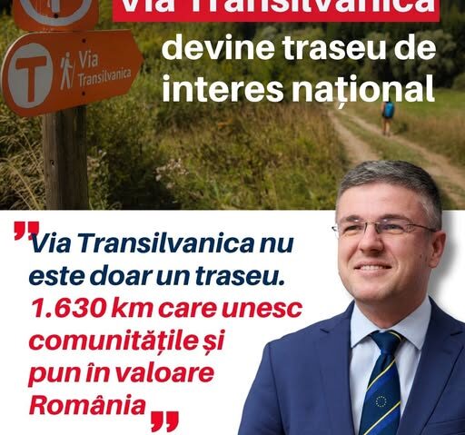 Via Transilvanica devine oficial traseu pedestru de interes naţional