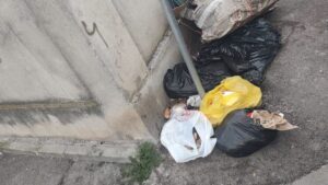 Terasă ilegală, în centrul Bucureștiului! Puțini dintre cetățenii și agenții economici din Sectorul 5 au contracte de salubrizare!