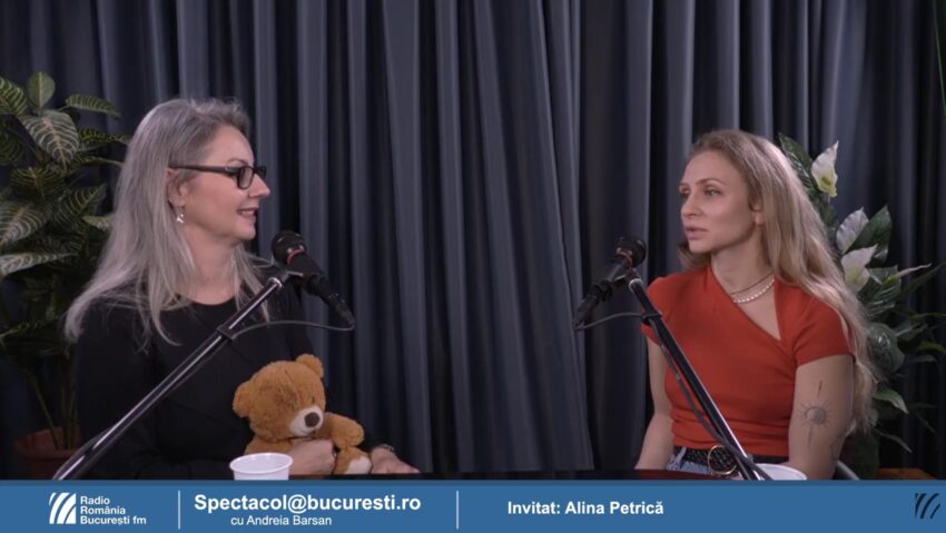 Alina Petrică joacă rolul unei fetițe de 9 ani, la Teatrul Mic