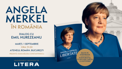 Angela Merkel va lansa la Bucureşti, volumul “Libertate. Amintiri 1954 – 2021”