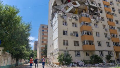 Încep lucrările de punere în siguranță a blocului din Rahova afectat de explozie