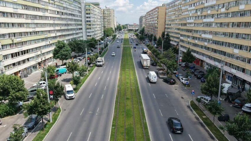 Primăria Sectorului 2 construiește un coridor verde pe Șoseaua Pantelimon