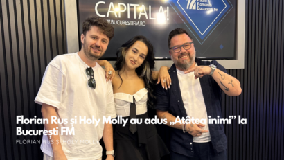 Florian Rus și Holy Molly au adus „Atâtea inimi” la București FM