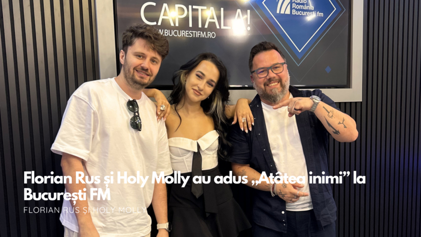 Florian Rus și Holy Molly au adus „Atâtea inimi” la București FM