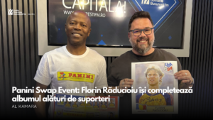 Panini Swap Event: Florin Răducioiu își completează albumul alături de suporteri