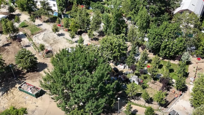 Parcul Humulești din Sectorul 5 va fi redeschis pe 14 august, după lucrările de modernizare