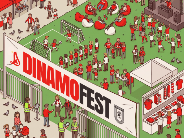 Dinamo lansează DinamoFest, eveniment dedicat suporterilor înaintea meciurilor de pe teren propriu