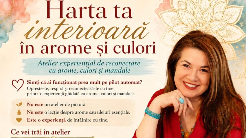 Atelier de reconectare – “Harta ta interioară în arome și culori”