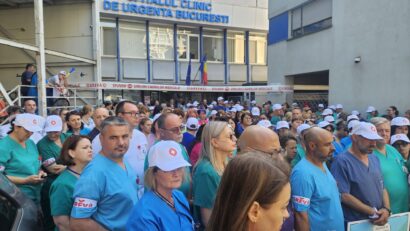 Grevă generală în spitale: angajații SANITAS cer deblocarea posturilor și salarii echitabile