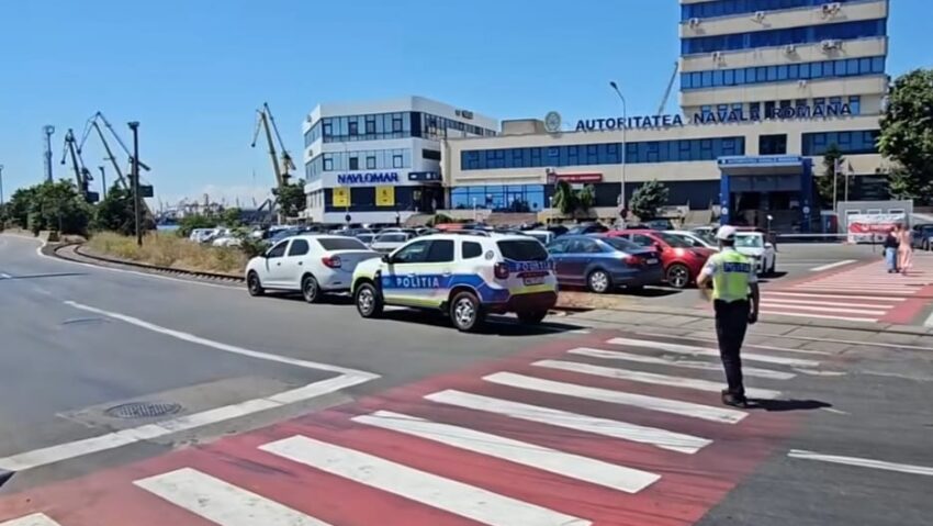 Alertă cu bombă în Portul Constanța. Acces restricționat!