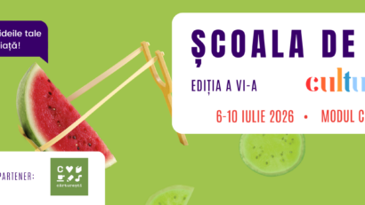 Școala de Vară Culturadata: program gratuit de formare pentru tineri