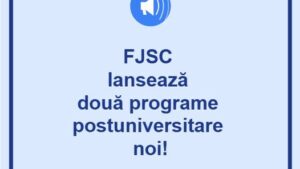 Noi programe postuniversitare, la Facultatea de Jurnalism şi Ştiinţele Comunicării