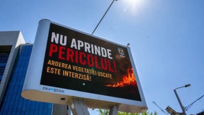 IGSU: Campanie împotriva incendiilor de vegetaţie
