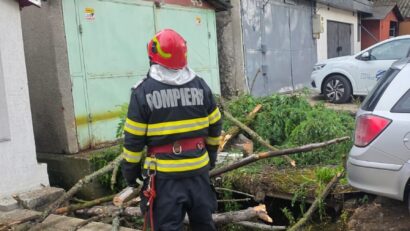 ISUBIF: 500 de solicitari, la nivelul București-Ilfov, ca urmare a fenomenelor meteo periculoase