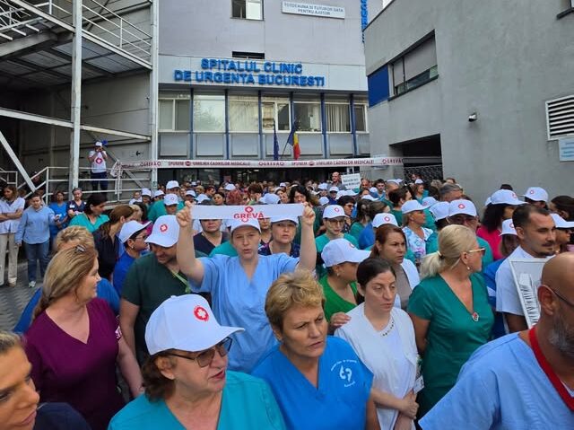 SANITAS continuă greva generală după discuțiile de la Ministerul Sănătății