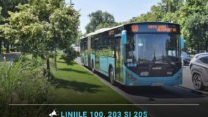 Liniile de autobuz 100, 203 şi 205, deviate de Ziua Aviaţiei Române şi a Forţelor Aeriene