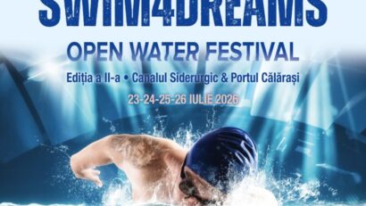 Swim4Dreams 2026 transformă Călărașiul în capitala înotului în ape deschise