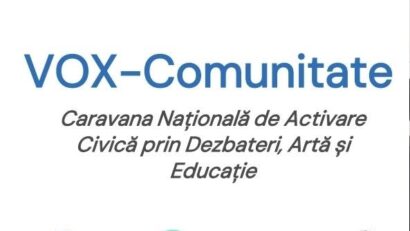 Proiectul „VOX-Comunitate” lansează o caravană națională
