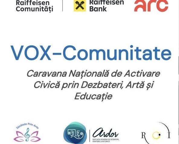 Proiectul „VOX-Comunitate” lansează o caravană națională